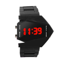 Load image into Gallery viewer, Splendid Waterproof Children Boys Digital LED Sports  Airplane Aivator Pilot LED Flashlight Sport Cuff Watch relogio masculino