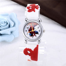 Load image into Gallery viewer, Fashion Style Child Cartoon Watch New Spider man boy Watch High Quality Girls Wristwatch Hot Sale Cute Jelly Colorful Relojes