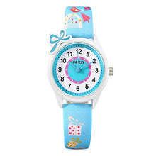 Load image into Gallery viewer, KEZZI Top Brand Kids Children Fashion Watches Quartz Analog Cartoon Leather Strap Wrist Watch Boys Girls Waterproof Gift Clocks