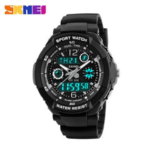 Load image into Gallery viewer, SKMEI Brand Children Sports Watches 50m Waterproof Fashion Casual Quartz Digital Watch Boys Girl LED Multifunction Wristwatches