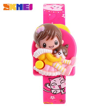 Load image into Gallery viewer, SKMEI New Fashion Children Cartoon Watches Creative Students Watch Girls Kids Digital Lovely Wristwatches Relojes 1240
