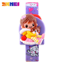 Load image into Gallery viewer, SKMEI New Fashion Children Cartoon Watches Creative Students Watch Girls Kids Digital Lovely Wristwatches Relojes 1240