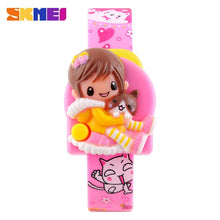 Load image into Gallery viewer, SKMEI New Fashion Children Cartoon Watches Creative Students Watch Girls Kids Digital Lovely Wristwatches Relojes 1240
