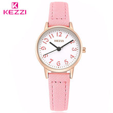Load image into Gallery viewer, KEZZI Brand Watches Fashion Models Female Students Casual Quartz Wrist Watch Fabric Strap Arabic Numerals Dial Girl Wristwatches