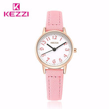 Load image into Gallery viewer, KEZZI Brand Watches Fashion Models Female Students Casual Quartz Wrist Watch Fabric Strap Arabic Numerals Dial Girl Wristwatches