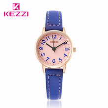 Load image into Gallery viewer, KEZZI Brand Watches Fashion Models Female Students Casual Quartz Wrist Watch Fabric Strap Arabic Numerals Dial Girl Wristwatches