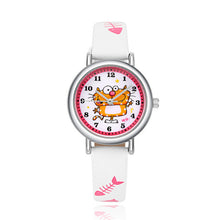 Load image into Gallery viewer, Kezzi New Cartoon Lovely Children Watch Girl Kids Quartz-Watch Leather watchstrap Wristwatches