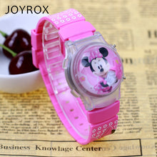 Load image into Gallery viewer, JOYROX Electronic Children Sports Watch 3D Jelly Clamshell Silicone Digital Wristwatch New Cartoon LED Girls Boy Kids Clock gift