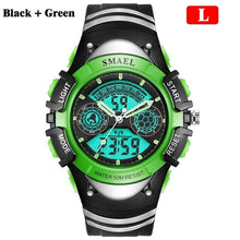 Load image into Gallery viewer, SMAEL Children Digital Sports Watch 50M Water Resistant Wrist Watches Children Mother's Choice Boys Girl Gift 4-13 Years Kids