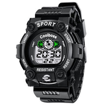 Load image into Gallery viewer, COOLBOSS Sport Student Children Watch Kids Watches Boys Clock Child LED Digital Wristwatch Electronic Wrist Watch for Boy Gift
