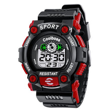 Load image into Gallery viewer, COOLBOSS Sport Student Children Watch Kids Watches Boys Clock Child LED Digital Wristwatch Electronic Wrist Watch for Boy Gift