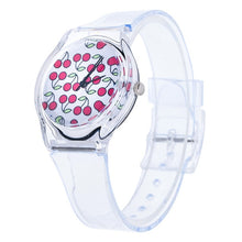 Load image into Gallery viewer, Kids Watches Lovely Cute Pure Color Silicone Rubber Strap Analog Quartz Watch Casual Children Boys Girls Students Watch Clock