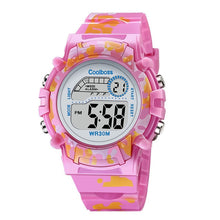 Load image into Gallery viewer, COOLBOSS Brand Electronic Sport Student Children Watch Kids Watches Boys Girls Clock Child LED Digital Wristwatch for Boy Girl
