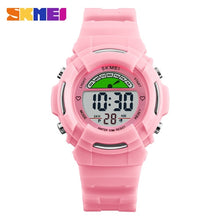 Load image into Gallery viewer, SKMEI Child Outdoor Digital Watch Fashion Waterproof Running Swim Children's Watches LED Casual Sport Wrist Watch For Boy Girls