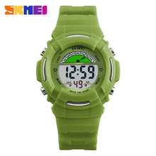 Load image into Gallery viewer, SKMEI Child Outdoor Digital Watch Fashion Waterproof Running Swim Children's Watches LED Casual Sport Wrist Watch For Boy Girls