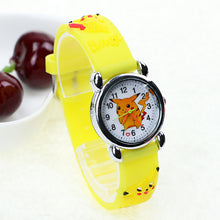 Load image into Gallery viewer, JOYROX Cartoon Pattern Children Sports Watch 2018 Hot Cartoon Rubber Strap Quartz Wristwatch Fashion Girls Boys Kids Clock