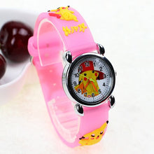 Load image into Gallery viewer, JOYROX Cartoon Pattern Children Sports Watch 2018 Hot Cartoon Rubber Strap Quartz Wristwatch Fashion Girls Boys Kids Clock