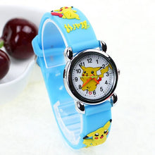 Load image into Gallery viewer, JOYROX Cartoon Pattern Children Sports Watch 2018 Hot Cartoon Rubber Strap Quartz Wristwatch Fashion Girls Boys Kids Clock