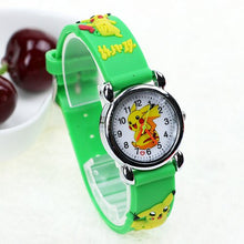 Load image into Gallery viewer, JOYROX Cartoon Pattern Children Sports Watch 2018 Hot Cartoon Rubber Strap Quartz Wristwatch Fashion Girls Boys Kids Clock