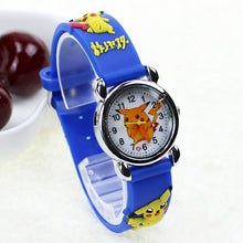 Load image into Gallery viewer, JOYROX Cartoon Pattern Children Sports Watch 2018 Hot Cartoon Rubber Strap Quartz Wristwatch Fashion Girls Boys Kids Clock