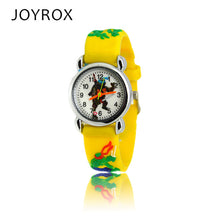 Load image into Gallery viewer, JOYROX New Ninja Turtle Pattern Rubber Strap Children Watches Fashion Boy Girls Quartz Wristwatch Cool Kids watchCartoon Clock