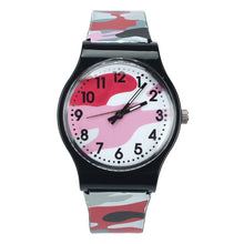 Load image into Gallery viewer, Super Quality 2018  Camouflage Children Watch Quartz Wristwatch Silicone Band  For Girls Boy  Top Brand Luxury  Watch Men