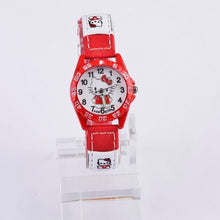Load image into Gallery viewer, Hello Kitty Kids Watches For Girls Children's Watches Cartoon Baby Watch Leather Kids Girl Watch Clock relogio infantil menina