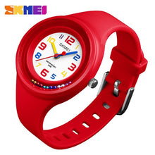 Load image into Gallery viewer, 2018 Top Luxury Brand SKMEI Kids Watches 50M Waterproof Quartz Wristwatches Jelly Children Clock boys Hours girls Students Watch