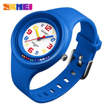 Load image into Gallery viewer, 2018 Top Luxury Brand SKMEI Kids Watches 50M Waterproof Quartz Wristwatches Jelly Children Clock boys Hours girls Students Watch