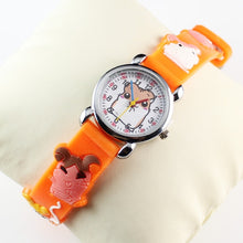 Load image into Gallery viewer, 2018 New 3D Silicon Cartoon Character Kids Watch For Boys Girls Quartz Wrist Watches Children Love Nice 5 Colors