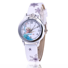 Load image into Gallery viewer, Hot Sales relogio feminino 2018 New relojes Cartoon Children Watch Princess Watches Fashion Kids Cute Leather quartz Watch Girl