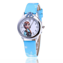Load image into Gallery viewer, Hot Sales relogio feminino 2018 New relojes Cartoon Children Watch Princess Watches Fashion Kids Cute Leather quartz Watch Girl