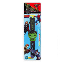 Load image into Gallery viewer, electronic cartoon children's Watch Telescopic deformation Cat Car Spiderman Child Watches For Student Boys Girl Kids Wristwatch