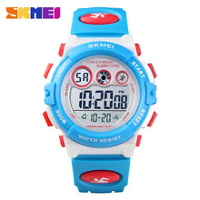 Load image into Gallery viewer, SKMEI Brand Sport Children Watch Luxury Electronic Watch for Kids Children Boys Girls Gifts Waterproof LED Digital Kids Watches