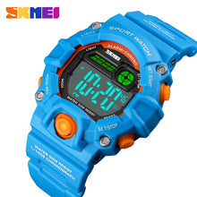 Load image into Gallery viewer, SKMEI NEW Kids Watches Digital Wristwatch 50M Waterproof Plastic Case Alarm Boys Girls Children Watch 1484 reloj