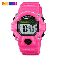 Load image into Gallery viewer, SKMEI NEW Kids Watches Digital Wristwatch 50M Waterproof Plastic Case Alarm Boys Girls Children Watch 1484 reloj