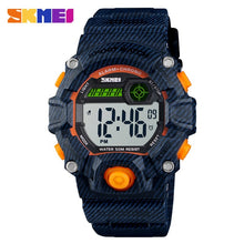 Load image into Gallery viewer, SKMEI NEW Kids Watches Digital Wristwatch 50M Waterproof Plastic Case Alarm Boys Girls Children Watch 1484 reloj