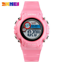 Load image into Gallery viewer, SKMEI NEW Kids Watch Fashion Waterproof Plastic Case Alarm Wristwatch Boys Girls Digital Children Watches 1477 reloj