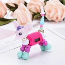 Load image into Gallery viewer, Cartoon Bracelet DIY Charm Dress Quartz Clock Girls Fashion Cat Dog Digital Luxury Colorful Creaive Watch Gift For Children