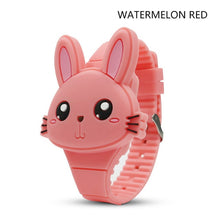 Load image into Gallery viewer, Flip Cover Cartoon Digital Kids Watches Electronic Children Watch Rubber for Boy Girls Student Child Clock Reloj Infantil Saati