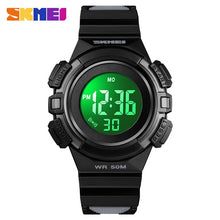 Load image into Gallery viewer, SKMEI Kids Watches Boys montre enfant Sport Watch Girls Alarm Waterproof Stopwatch LED Kids Digital Watch Children Watch 2019