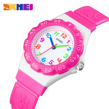 Load image into Gallery viewer, SKMEI Brand Kids Watches Fashion Cute Quartz Watch children waterproof Wrist watches For Children kids Boys Girls montre enfant