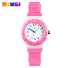 Load image into Gallery viewer, SKMEI Brand Kids Watches Fashion Cute Quartz Watch children waterproof Wrist watches For Children kids Boys Girls montre enfant