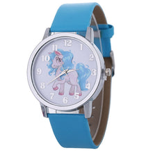 Load image into Gallery viewer, Unicorn Watch Children's Watch Carton Animal Kids Girls Leather Band Analog Alloy Quartz Watches Wristwatches