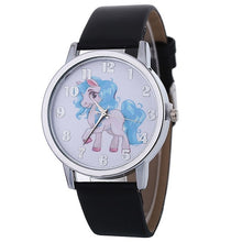 Load image into Gallery viewer, Unicorn Watch Children's Watch Carton Animal Kids Girls Leather Band Analog Alloy Quartz Watches Wristwatches