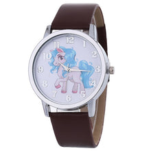 Load image into Gallery viewer, Unicorn Watch Children's Watch Carton Animal Kids Girls Leather Band Analog Alloy Quartz Watches Wristwatches