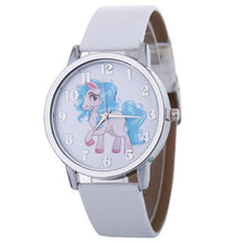 Load image into Gallery viewer, Unicorn Watch Children's Watch Carton Animal Kids Girls Leather Band Analog Alloy Quartz Watches Wristwatches