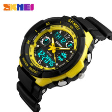 Load image into Gallery viewer, SKMEI Children Sports Watches Fashion LED Quartz Digital Watch Boys Girls Kids 50M Waterproof Wristwatches 1060