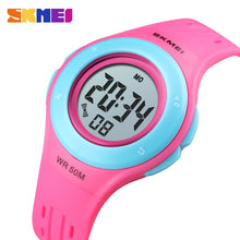 Load image into Gallery viewer, SKMEI Kids Watch LED Sport Style Children Watches Boy Girl Fashion Digital Watch 5Bar Waterproof Watch montre enfant 1455