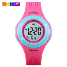Load image into Gallery viewer, SKMEI Kids Watch LED Sport Style Children Watches Boy Girl Fashion Digital Watch 5Bar Waterproof Watch montre enfant 1455